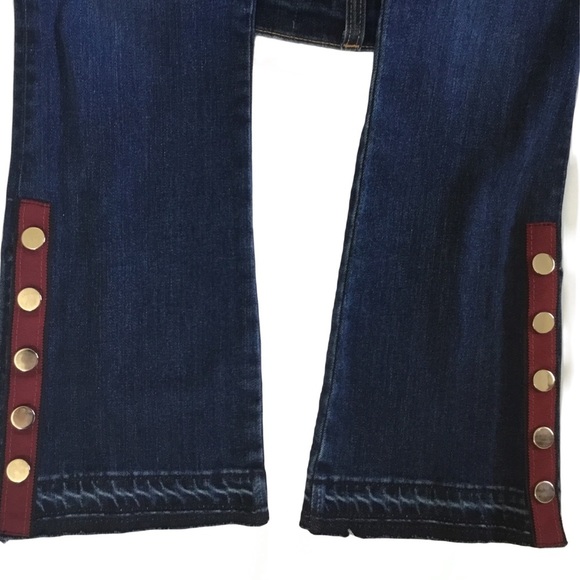 Veronica Beard 10” Carolyn Baby Boot Jean Sz 24 - Picture 4 of 7